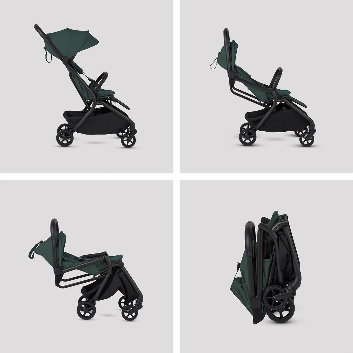 Silver Cross - Nia Compact Stroller - Conifer