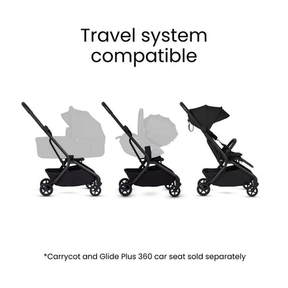 Silver Cross - Nia Compact Stroller - Onyx