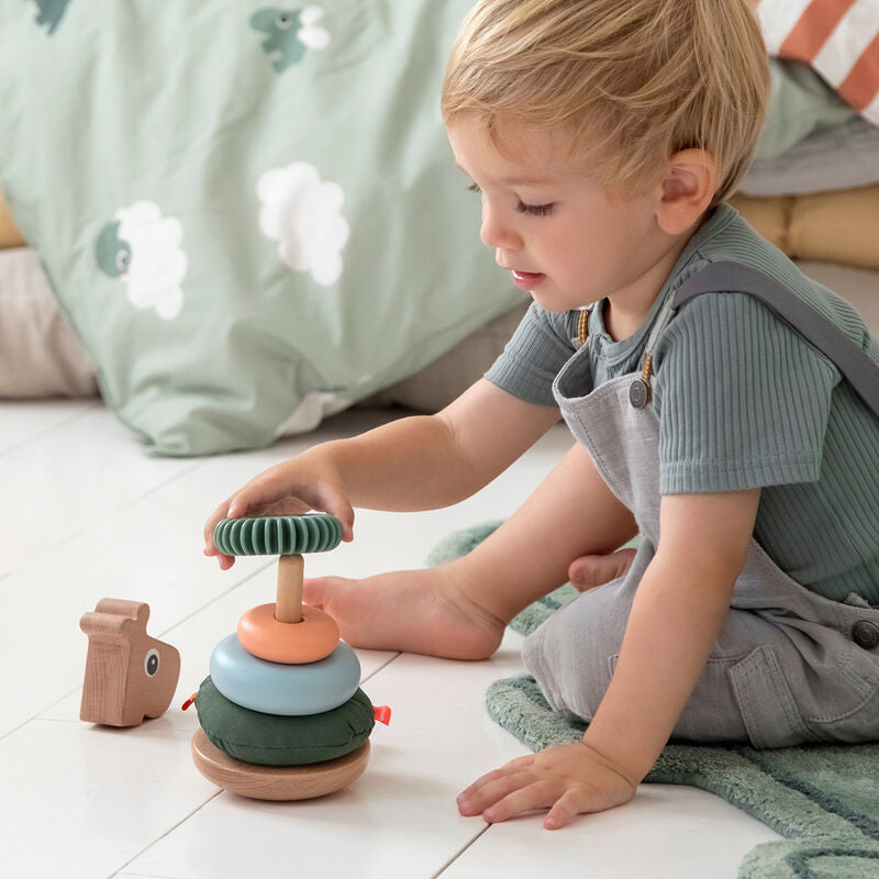 Done By Deer Stacking Tower Raffi Colour Mix