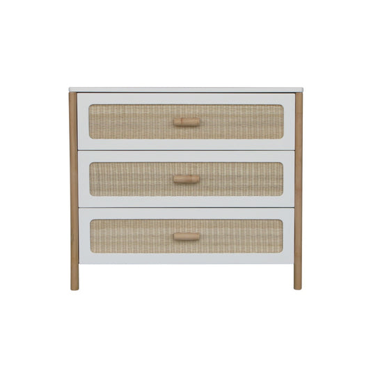 Oceania Rattan Cannes Chest Of Drawer - Neige - PRE ORDER