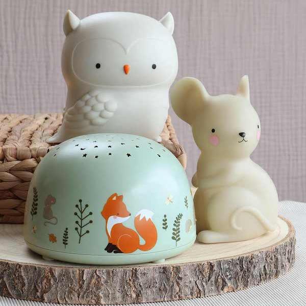 Projector light: Forest Friends