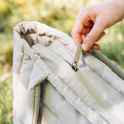 Quilted Changing Tote Bag Sand