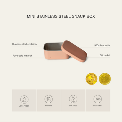 2023 Mini Stainless Steel Snackbox
