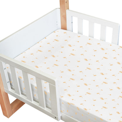 Amani Bebe Jersey Cotton Standard Fitted Sheet - Dandelion