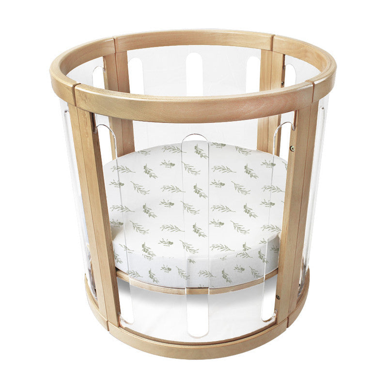 Amani Bebe Jersey Cotton Round Fitted Sheet