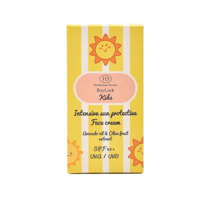 RayLock KIDS  Intensive sun protective face cream, SPF 50+ UVA+UVB