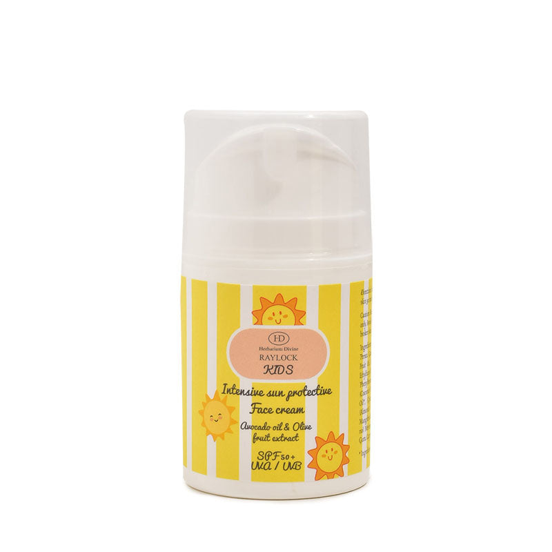 RayLock KIDS  Intensive sun protective face cream, SPF 50+ UVA+UVB
