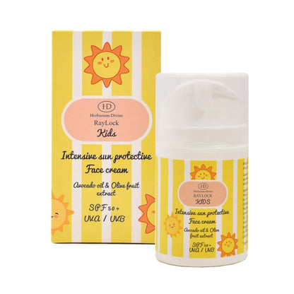 RayLock KIDS  Intensive sun protective face cream, SPF 50+ UVA+UVB