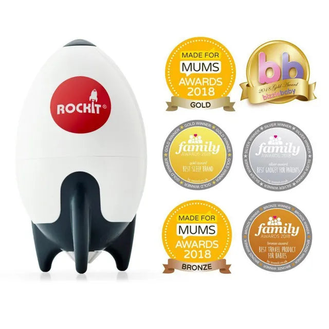 Rockit Award-Winning Portable Baby Pram Rocker White