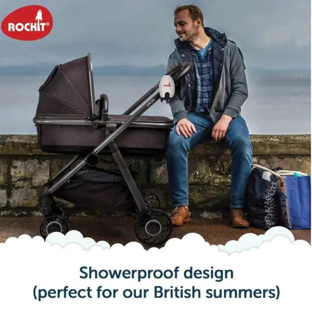 Rockit Award-Winning Portable Baby Pram Rocker White