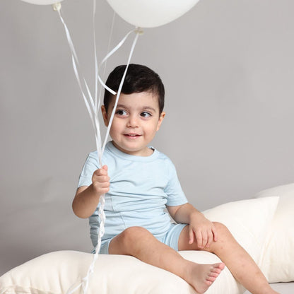Top & Short Kids Set Blue