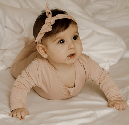 Baby Bow Headband Pink