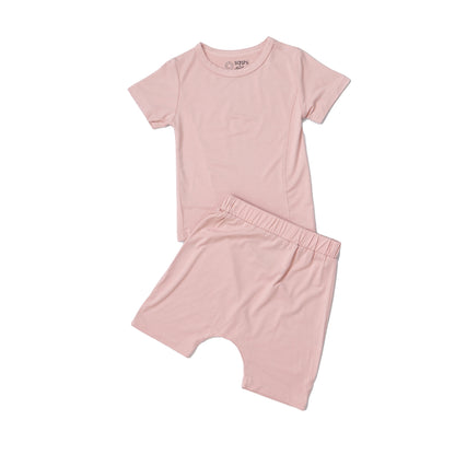 Top & Short Kids Set Pink