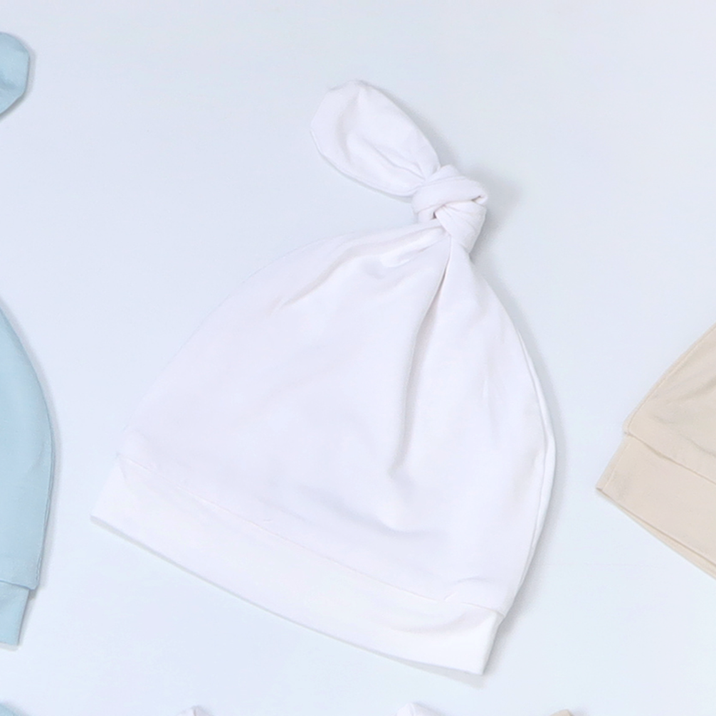 Baby Beanie White