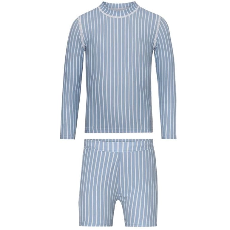 UV Swim Blue Shadow Striped
