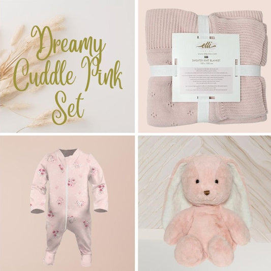 Dreamy Cuddle Pink Collection with Gift Box