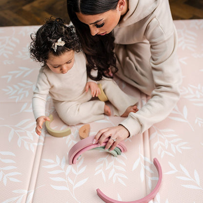 Botanical Scallop Foldimat Playmat 130X130Cm