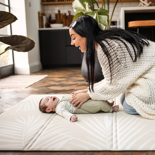 Palm Scandi Foldimat Playmat 130X130Cm