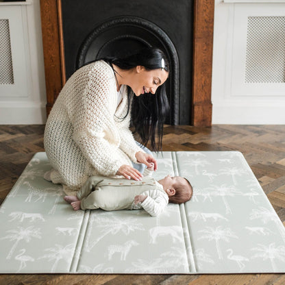 Safari Dotty Foldimat Playmat 130X130Cm