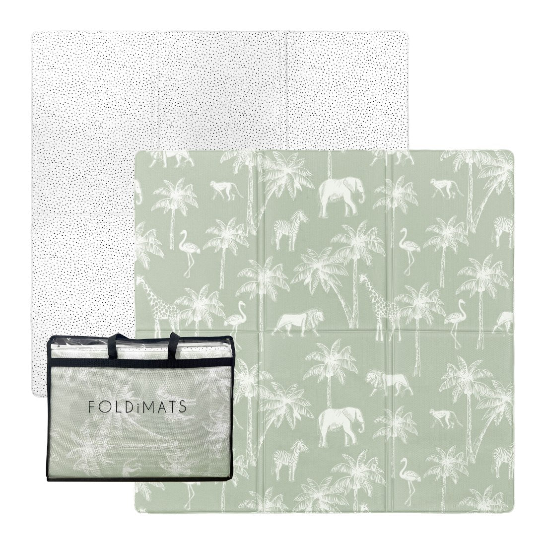 Safari Dotty Foldimat Playmat 130X130Cm