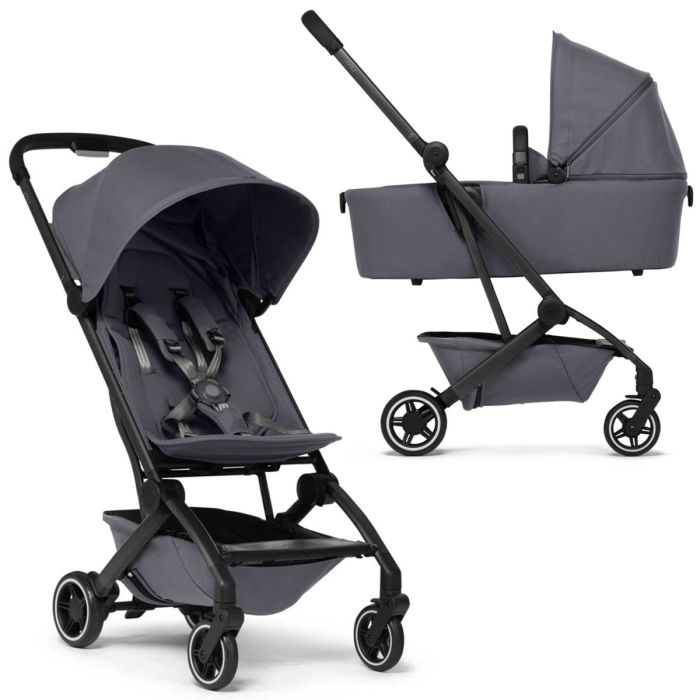 Aer+ Stroller & Carrycot - Complete Stone Grey