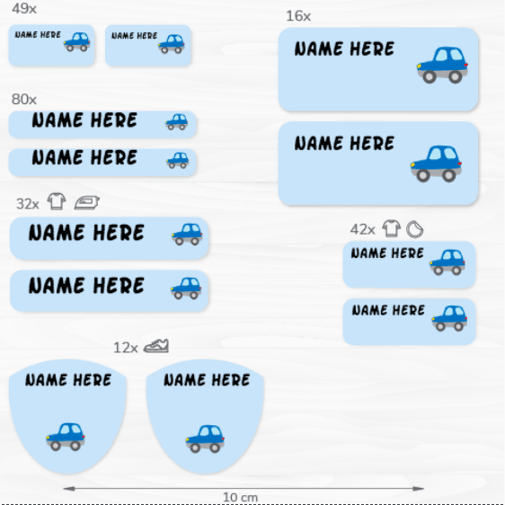 School Multipack Sticker – Elli Junior