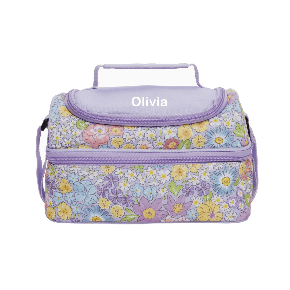 Enchanted Floral Double-Decker Lunch Bag