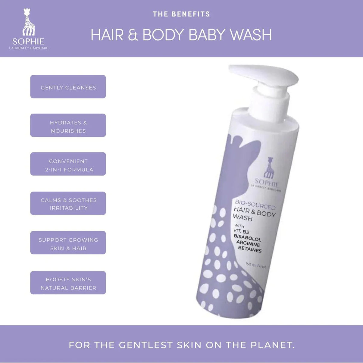 Babycare Bio-Sourced Hair & Body Wash