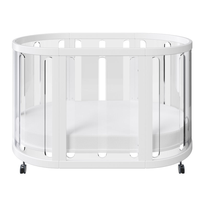 Kaylula Sova Cot Clear - White