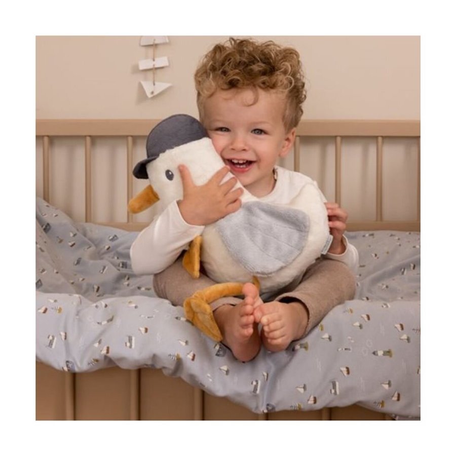 Cot Duvet Cover Sailors Bay Blue