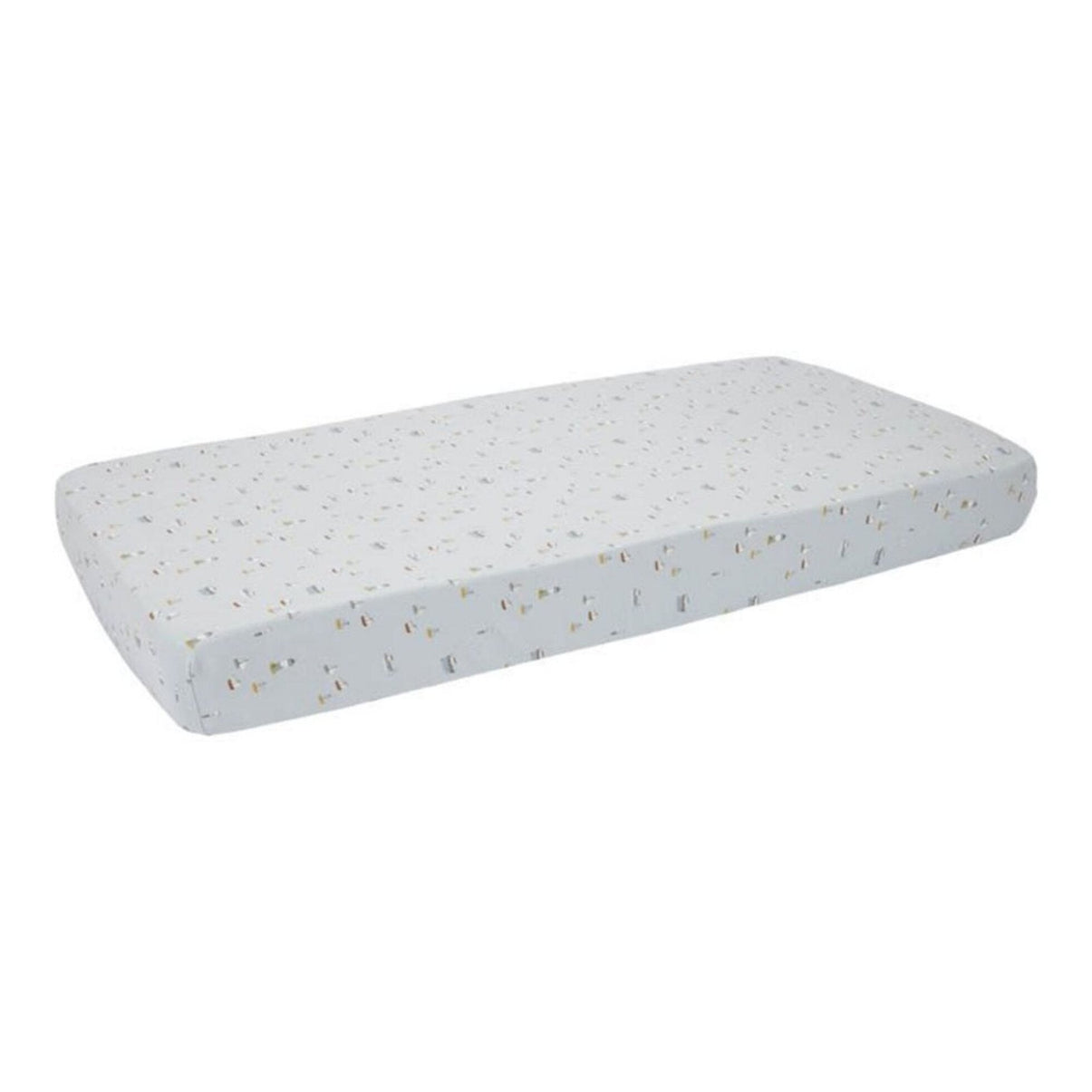 Fitted Cot Sheet Sailors Bay Blue 70x140/150cm