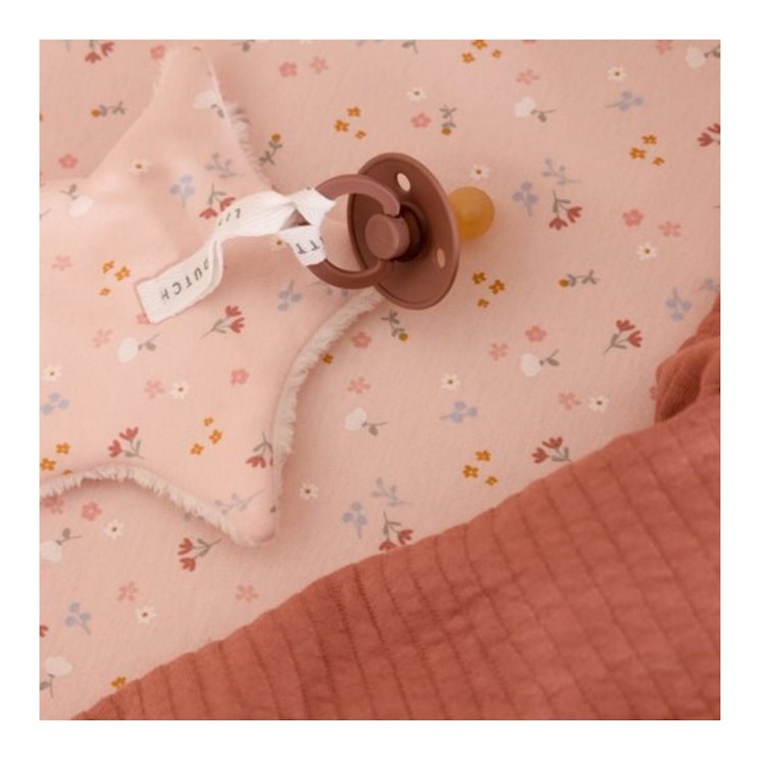 Fitted Bassinet Sheet Little Pink Flowers