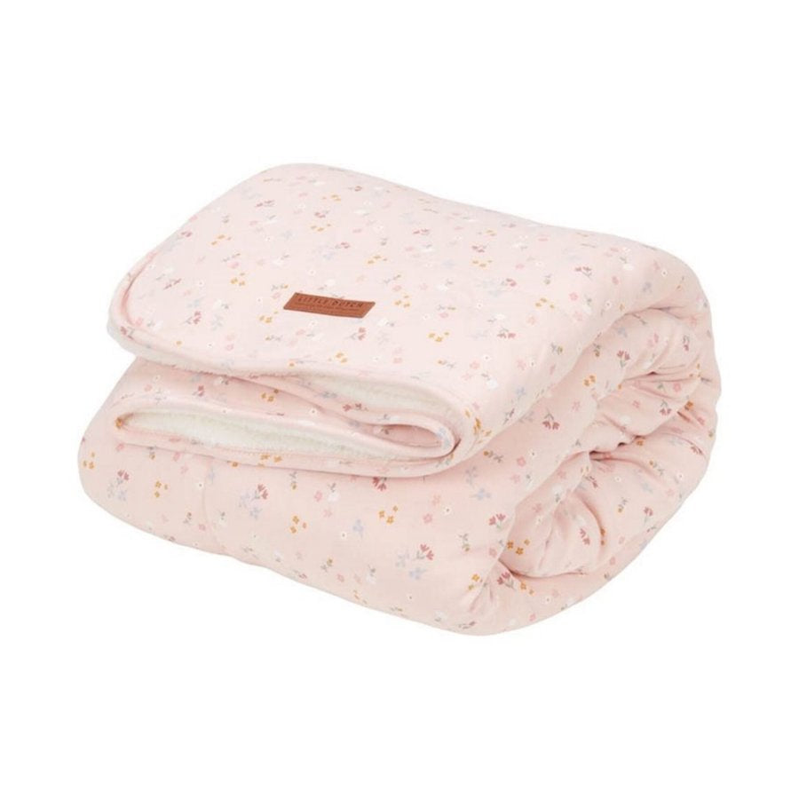 Cot Blanket Little Pink Flowers