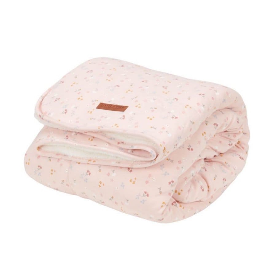 Bassinet Blanket Little Pink Flowers