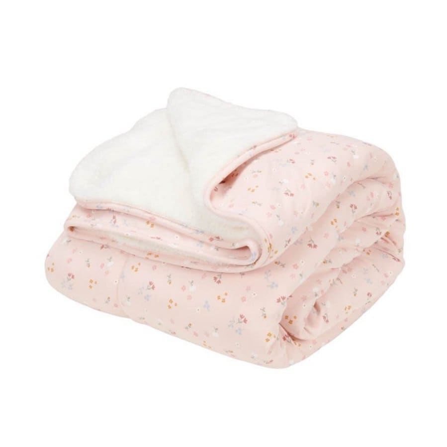 Bassinet Blanket Little Pink Flowers