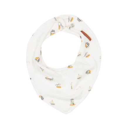 Bandana Bib Sailors Bay White