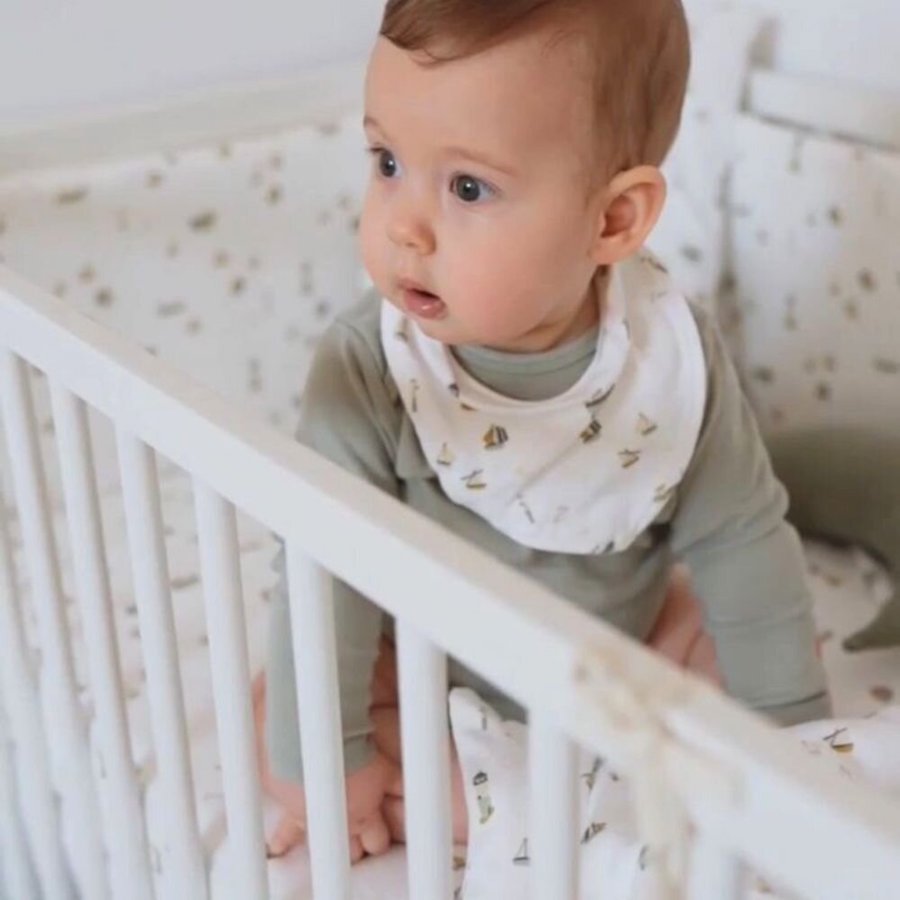 Bandana Bib Sailors Bay White