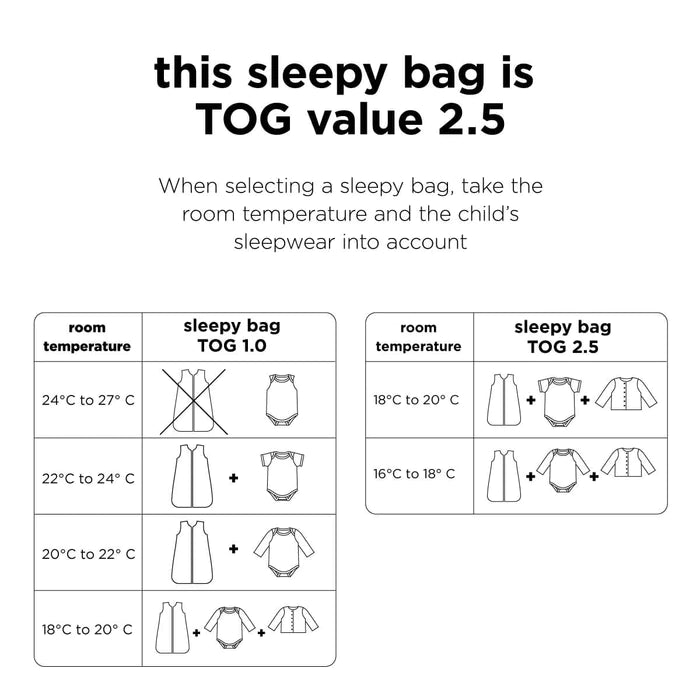 Sleepy Bag TOG 2.5 Lalee Sand