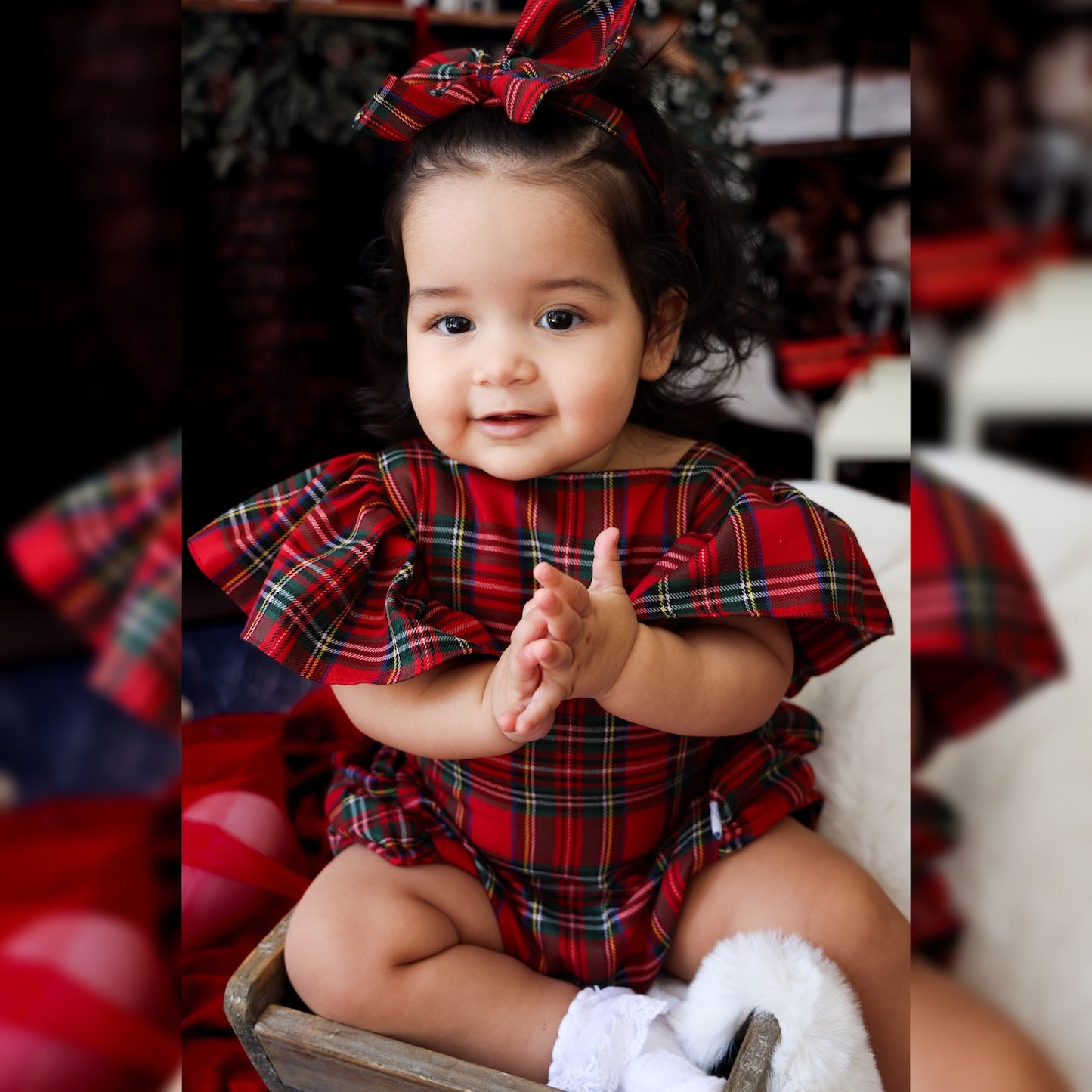 Tartan Lilly Romper