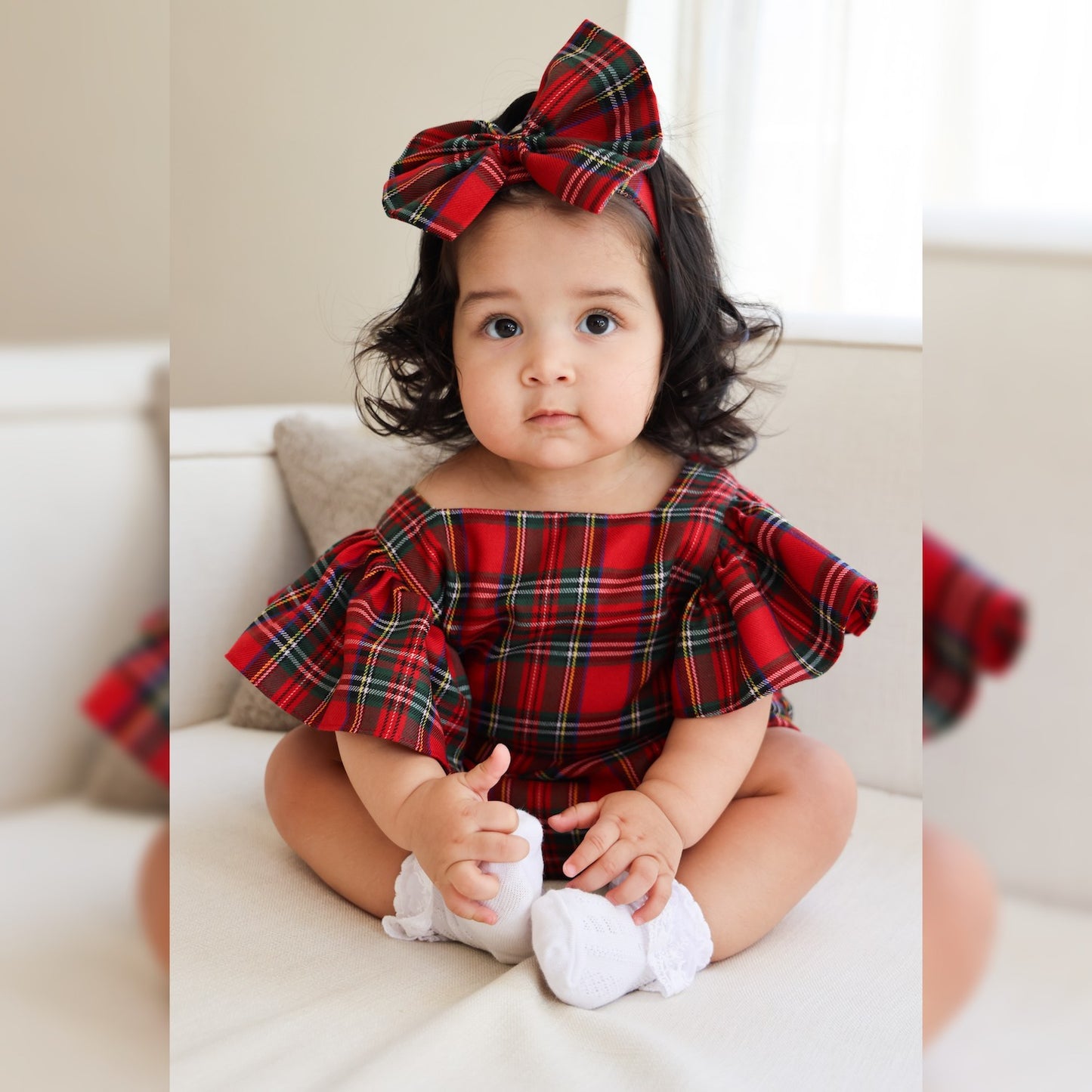 Tartan Lilly Romper