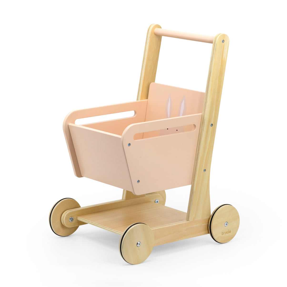 Wooden shopping cart - Mrs. Rabbit