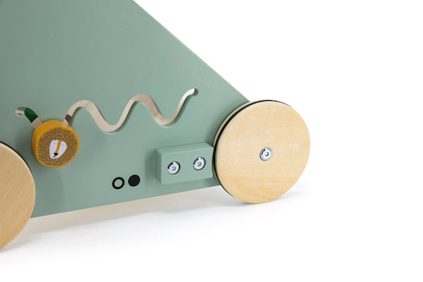 Wooden animal activity walker