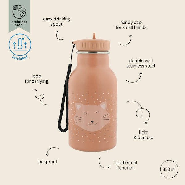 Insulated Water Bottle (350Ml) - Mrs. Cat