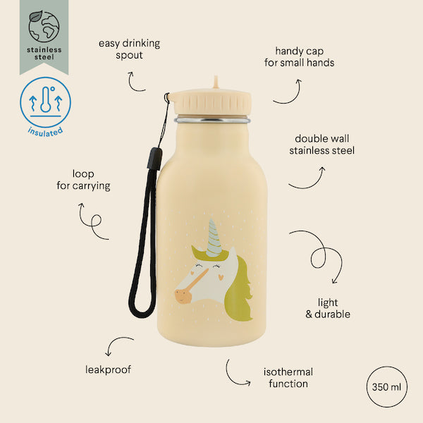 Insulated Water Bottle (350Ml) - Mrs. Unicorn