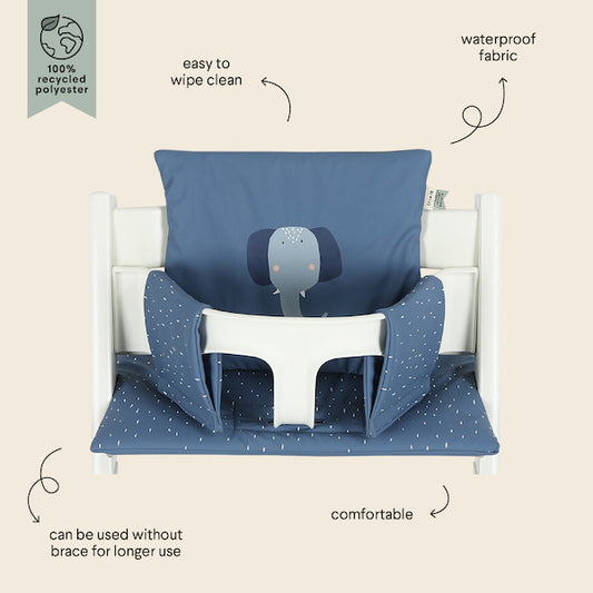 Waterproof High Chair Cushion - Mrs. Elephant