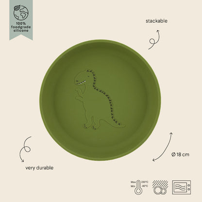 Silicone Plate - Mr. Dino