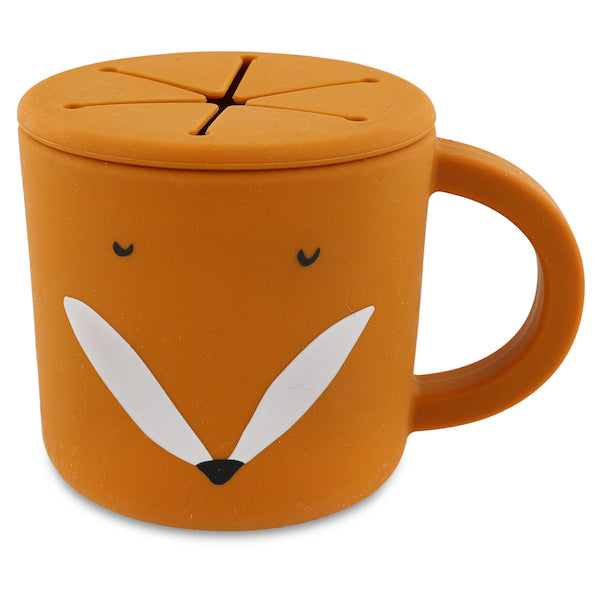 Silicone Snack Cup - Mr. Fox