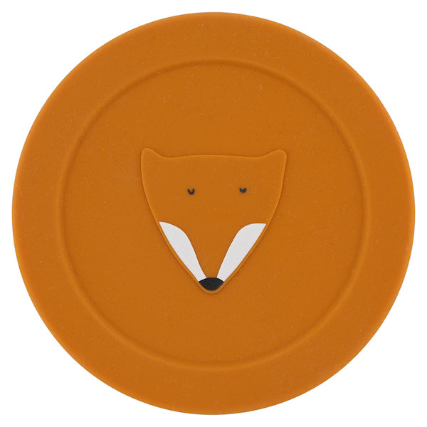 Silicone Snack Box With Lid - Mr. Fox