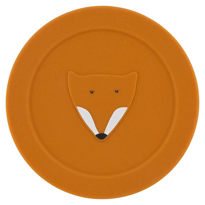 Silicone Snack Box With Lid - Mr. Fox