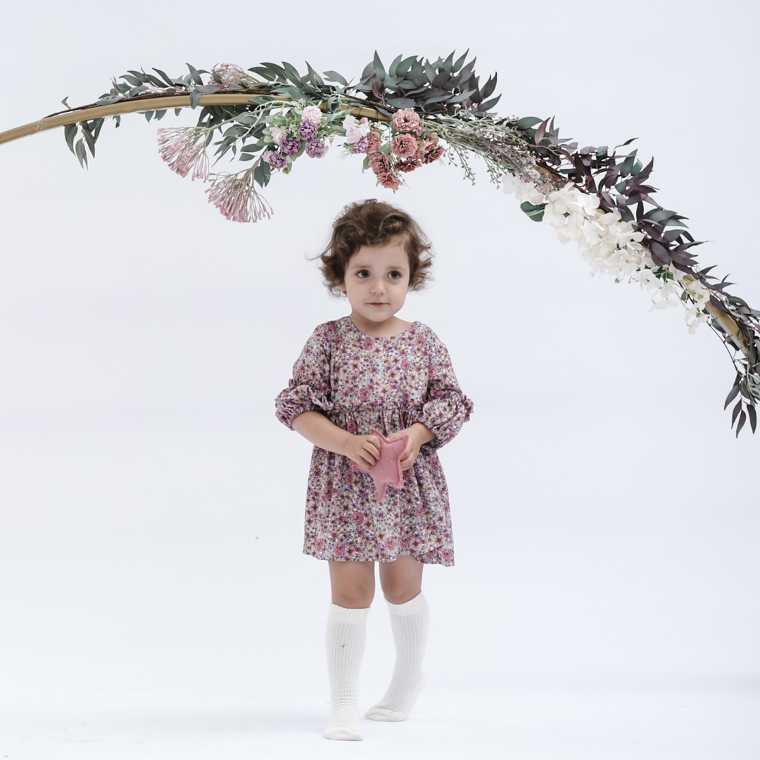 Magnessi - Valentina Dress - Amaranth Grace